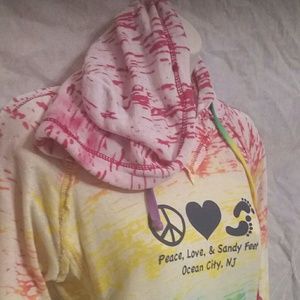 Ocean Drive Tops - Tie-dye Hoodie, L Ocean Drive Tops - Tie-dye Hoodie, L
